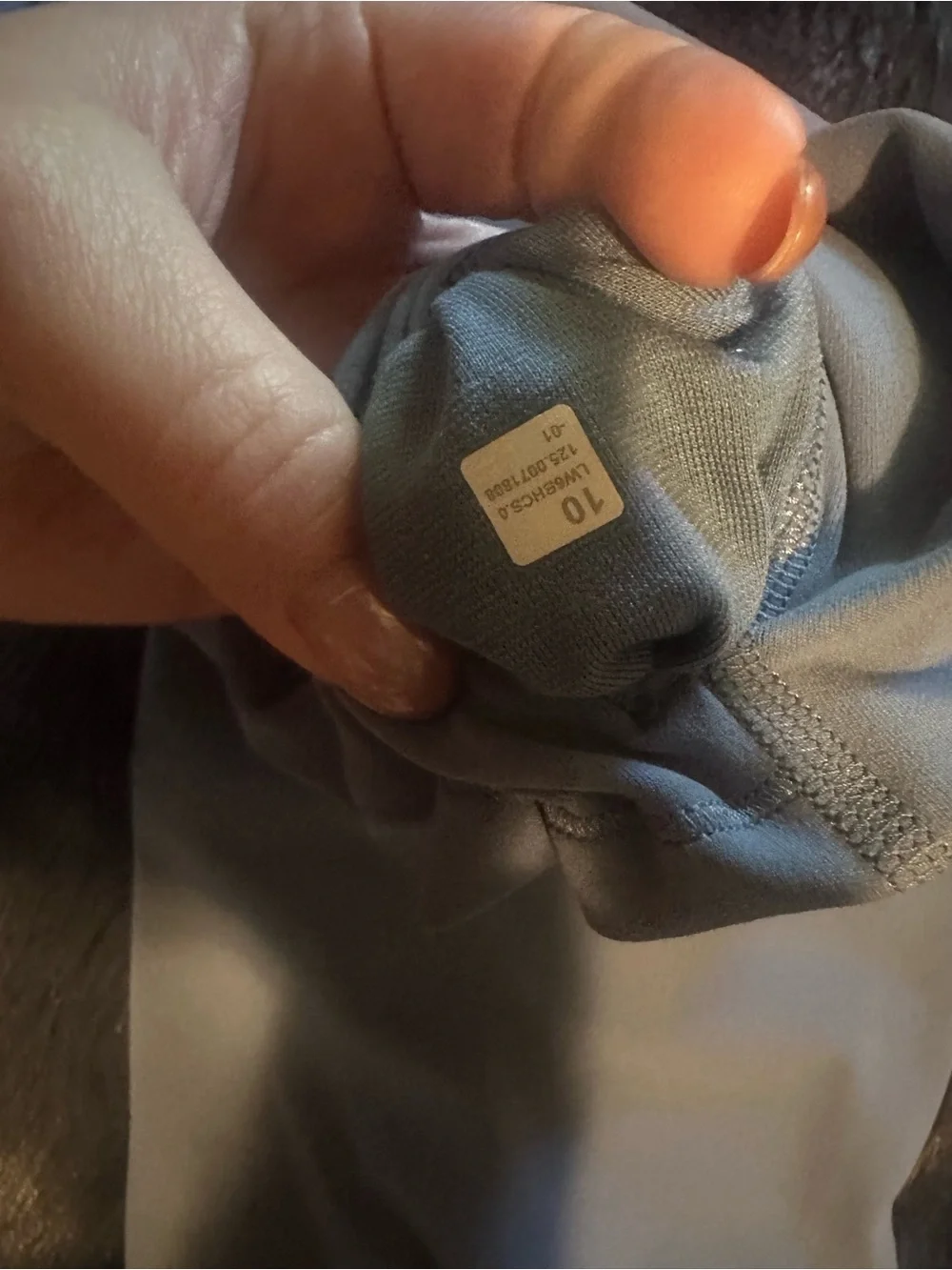 lululemon athletica Light Gray High-Rise Capri Align Leggings